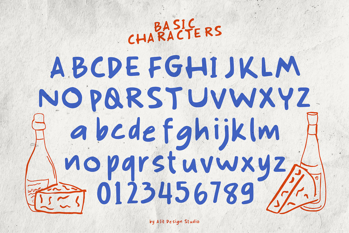 Tomato Belly Typeface, a Handwritten Font by alit design (Photo 8 of 15)