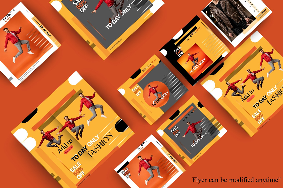 Energetic Style Promo Poster Set, a Branding & Logo Template by Aban's World (Photo 3 of 4)