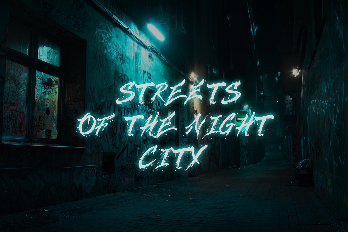 Liquid Handwritten Brush Font, a Handwritten Font by Graphic Spirit (Photo 5 of 12)