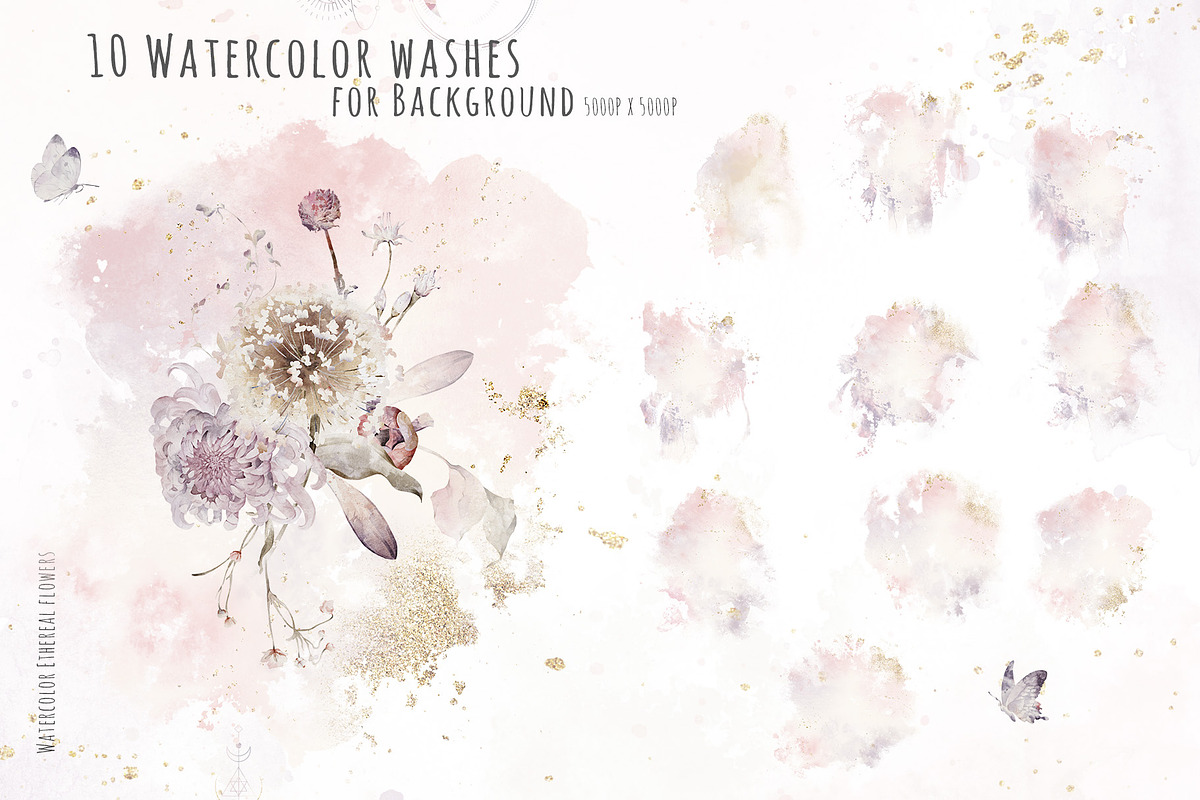 Ethereal Watercolor Flowers, a Decorative Illustration by Damian Roh (Photo 18 of 19)