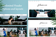 Florence - Feminine WordPress Theme, a WordPress Template by Wp Folk (Thumbnail 3 of 5)