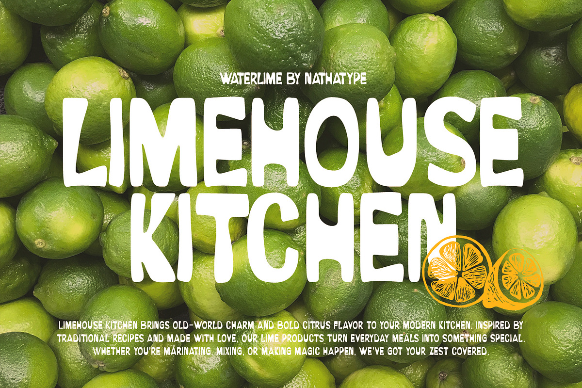 Watterlime, a Script Font by Nathatype (Photo 8 of 11)