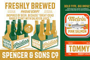 Phidias Font Collection, a Script Font by Spencer & Sons Co. (Thumbnail 6 of 21)