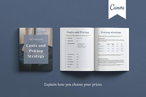 Canva Template Business Plan