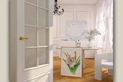 Botanical art - amarillis flowers, an Object Graphic by ViktoriArt (Thumbnail 10 of 14)