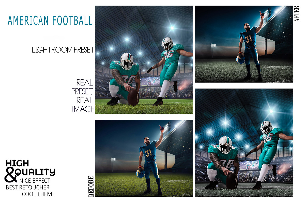 12 Game Day Lightroom Presets, a Preset Add-On by Hue Palettte Studio (Photo 9 of 9)