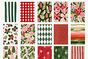 Painted Festive Christmas Background, a Background Graphic by Essentially Nomadic (Thumbnail 6 of 10)