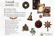 Victorian Christmas Junk Journal KIT, a Seasonal Illustration by ThatsDesignArt (Thumbnail 2 of 20)