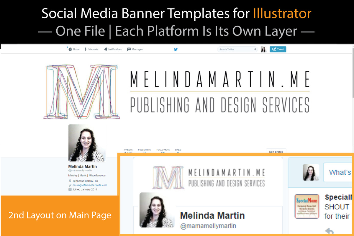 Blank Social Banner Templates for AI, a Websites & App Template by MelindaMartin (Photo 5 of 5)