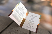 Editable Funeral Program Template, a Brochure Template by SmmrDesign (Thumbnail 3 of 6)