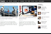 Times - News & Magazine Template, a Websites & App Template by JoomlaUX (Thumbnail 4 of 4)