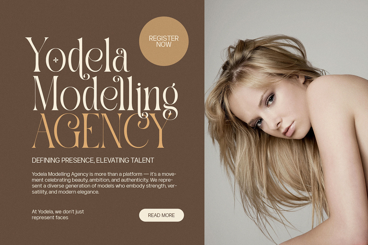 Salmon Elegant Serif Font, a Serif Font by Perfectype (Photo 4 of 8)