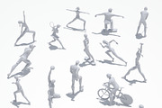Low Poly Sport Pose Pack, a Characters & Person 3D Model by Daniel Mikulik (Thumbnail 3 of 5)
