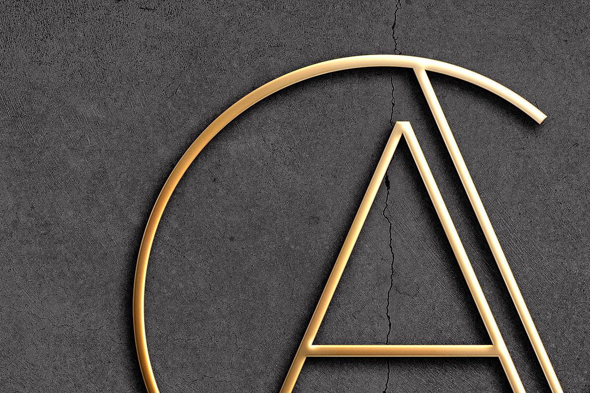 Logo Wall Mockup, an Advertising Mockup by GfxFoundry (Photo 5 of 6)