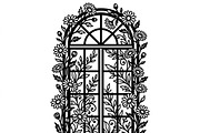 50 Floral French Window Ornament, a Decorative Illustration by Amazin_art (Thumbnail 20 of 24)