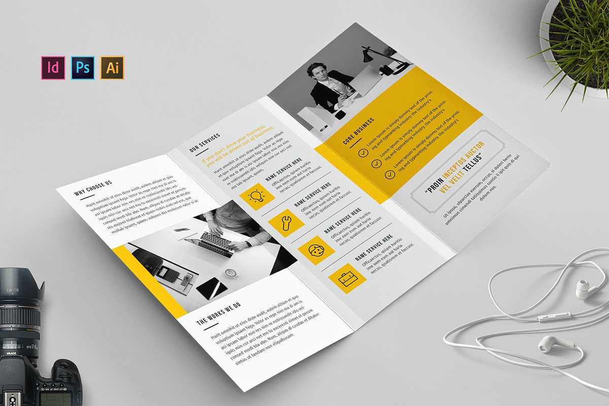 Trifold Brochure, a Brochure Template by Brochure-Market (Photo 1 of 5)