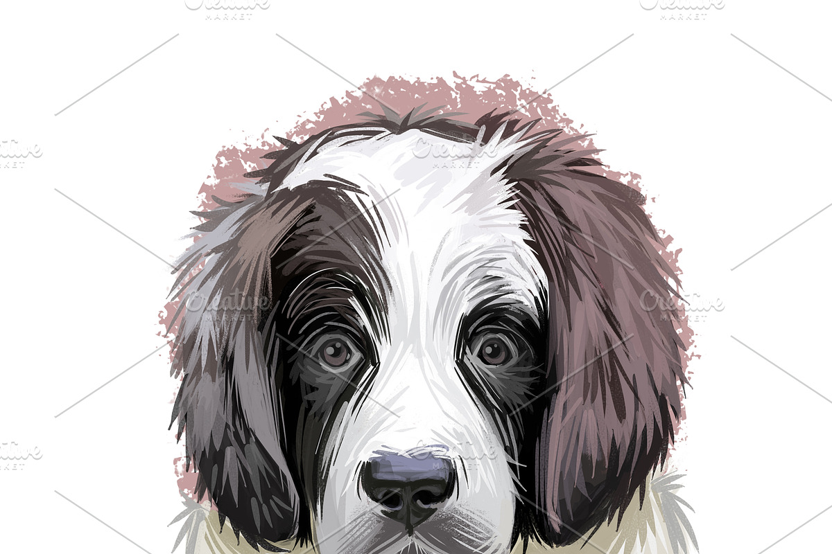 Puppies Dog Breeds Big Bundle 135Pcs, an Animal Illustration by Dneprstock (Photo 37 of 68)