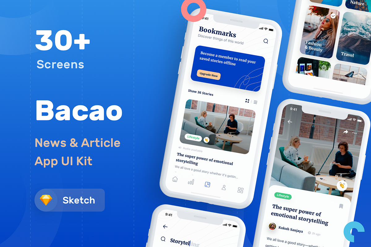 Bacao News and Rea, an App Template by Designspace (Photo 1 of 5)