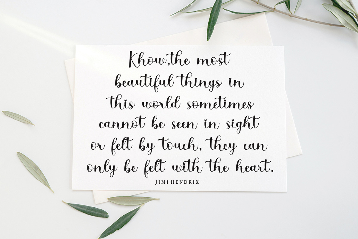 Dorothy, a Script Font by Bosstype Studio (Photo 7 of 8)