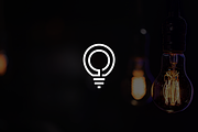 Modern Bulb Idea Logo, a Branding & Logo Template by Luxury Logos (Thumbnail 2 of 4)