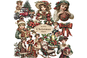 Christmas Traditions Clipart PNG, an Illustration by Memories By Lea (Thumbnail 1 of 8)