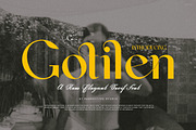 Gotilen Ligature Serif Font, a Serif Font by Perfectype (Thumbnail 1 of 6)