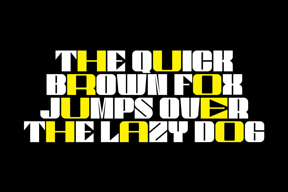 Rosa – Bold & Wide Logo Font, a Sans Serif Font by Typebae (Photo 4 of 9)