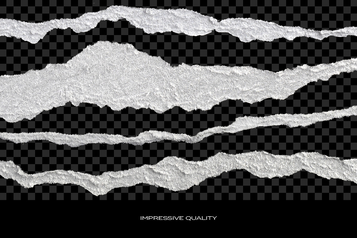 Ripped Torn Paper Transparent Rips, a Texture Graphic by PrintPixel (Photo 11 of 21)