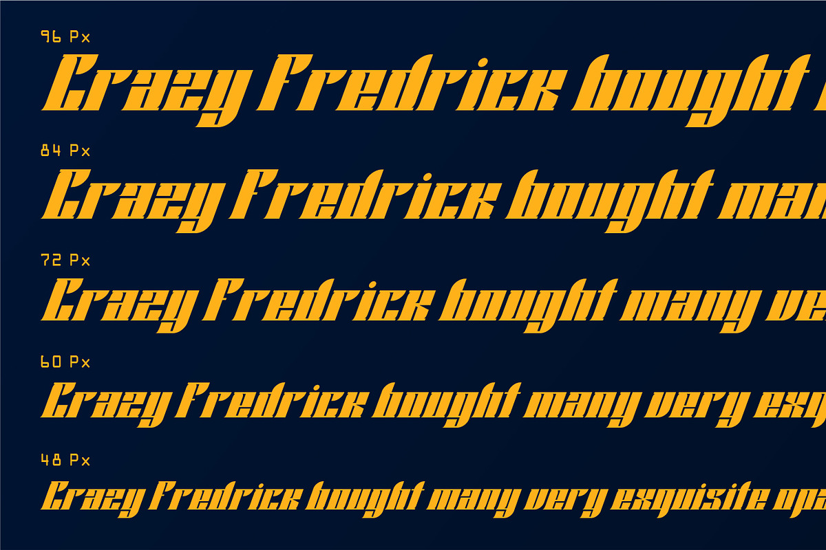 Feittan - Y2K Display Font, a Serif Font by PROF STUDIO (Photo 3 of 4)