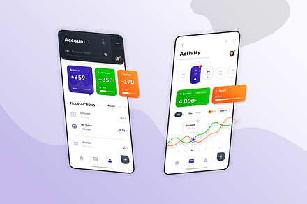 Financial - Account & Activity. App