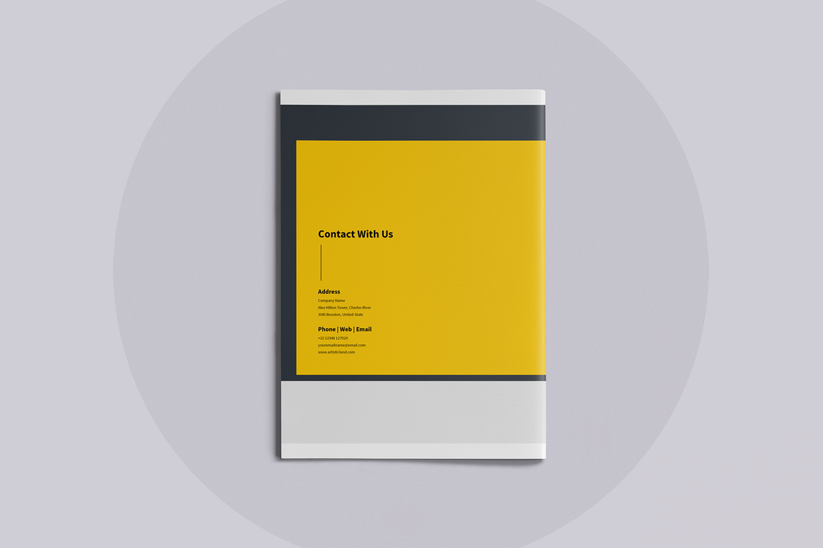 HR / Employee Handbook, a Brochure Template by ArtisticLand (Photo 7 of 7)