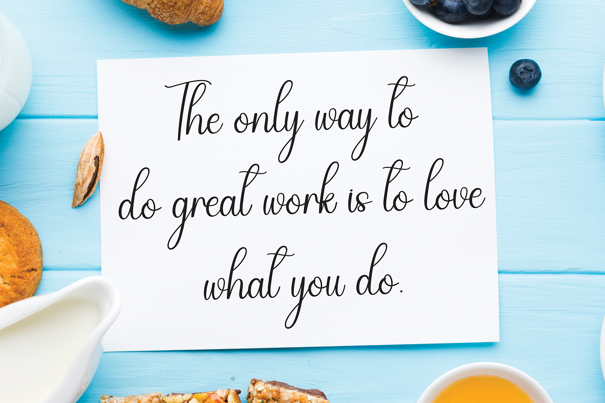 Royaltime | Script Font, a Handwritten Font by Scratchones (Photo 4 of 9)