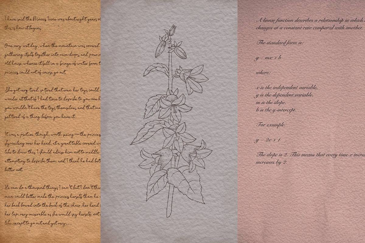 Vintage Ephemera, a Background Graphic by Digitaliya (Photo 5 of 7)