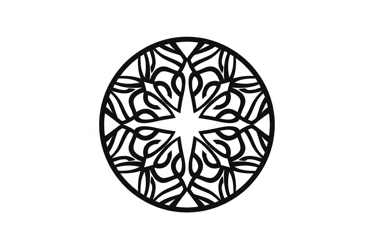 Mandala Circle Ornament Vector Bundl, an Illustration by Gaye Art (Photo 3 of 51)