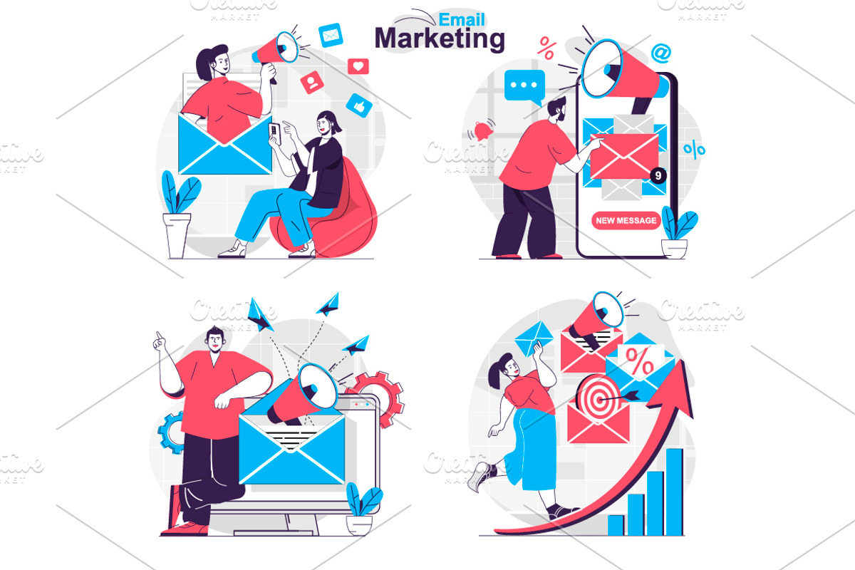 Flat Design Concept Illustrations, a Finance Illustration by alexdndz (Photo 17 of 42)