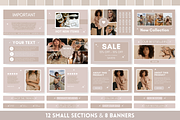 Beige Newsletter Templates, an Email Template by SunshineStudioBoutique (Thumbnail 6 of 9)