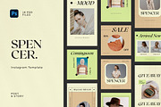 Spencer - Instagram, a Social Media Template by Temptackle (Thumbnail 1 of 5)