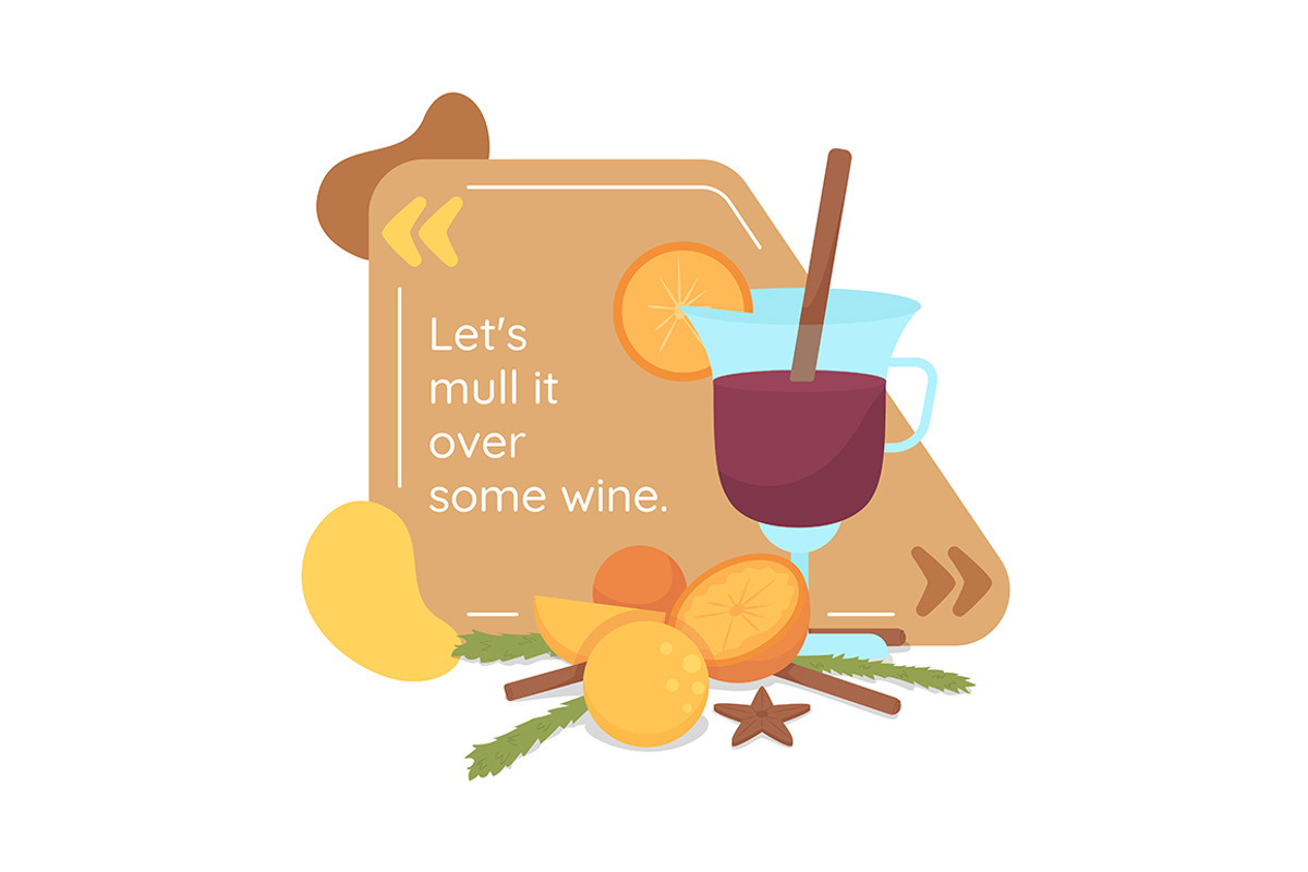 Autumnal seasonal vector quote box, a Templates & Theme by IMG visuals characters