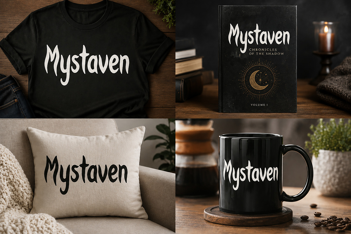 Mystaven, a Serif Font by Wow Magic (Photo 2 of 4)
