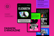 Black Pink Fashion E-Magazine, a Templates & Theme by graphicook (Thumbnail 1 of 5)