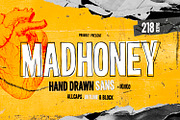 Madhoney - Hand Drawn Sans, a Handwritten Font by ikiiko (Thumbnail 1 of 7)