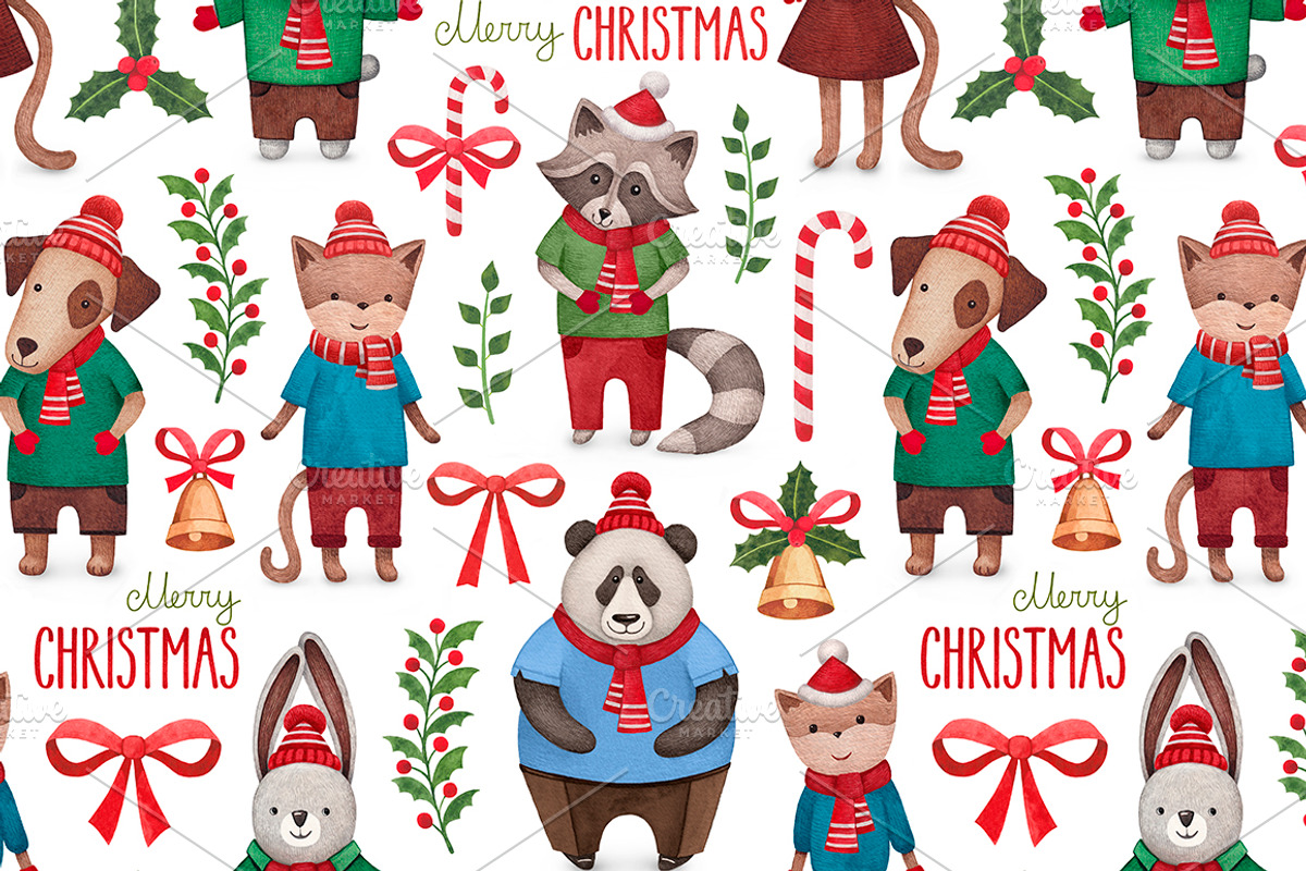 Cute animals and pattern designs, an Animal Illustration by Sundra (Photo 6 of 7)