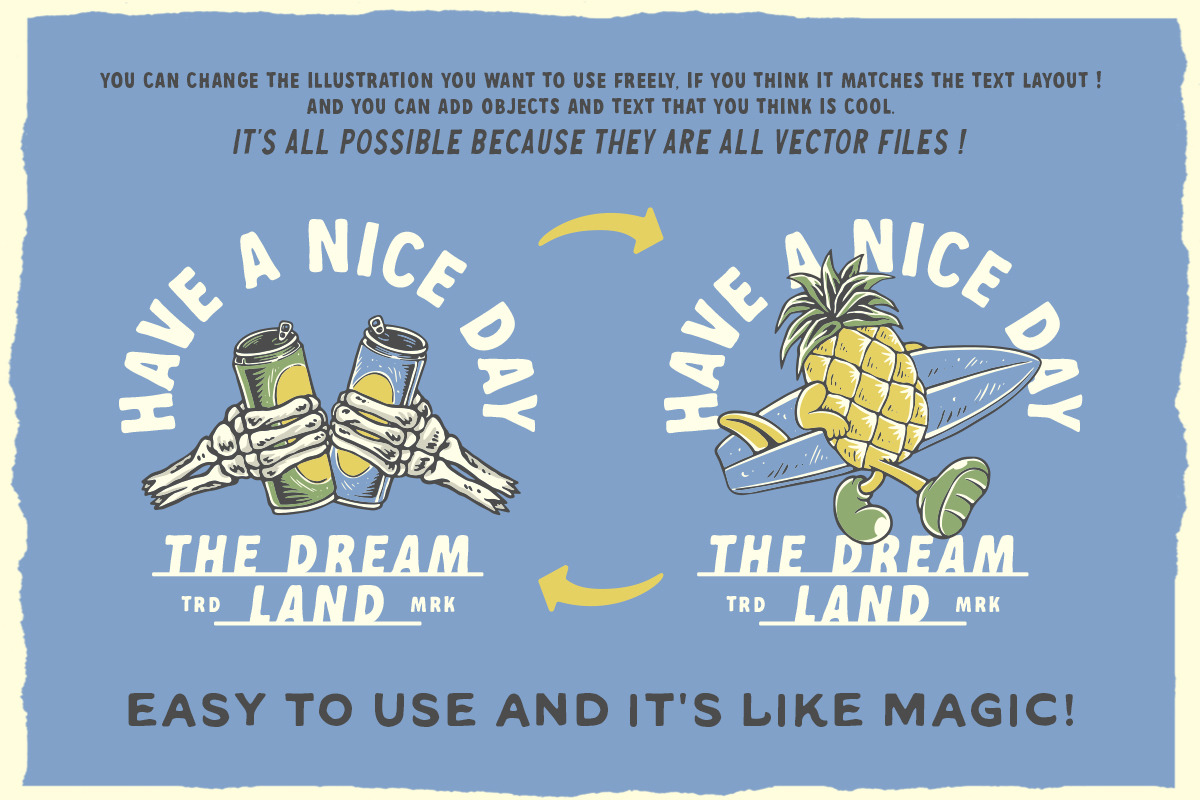 Summer Vibes Volume 01, a Seasonal Illustration by IronbirdCreative (Photo 3 of 7)