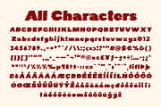 CS Geneva Rippled, a Sans Serif Font by Craft Supply Co. (Thumbnail 8 of 8)