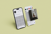 Instagram Post Mockup, an iPhone Mockup by xavier_studio (Thumbnail 4 of 5)