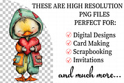 Cute Baby Duck Valentine Clip-art, an Illustration by Daily.Designs (Thumbnail 2 of 8)