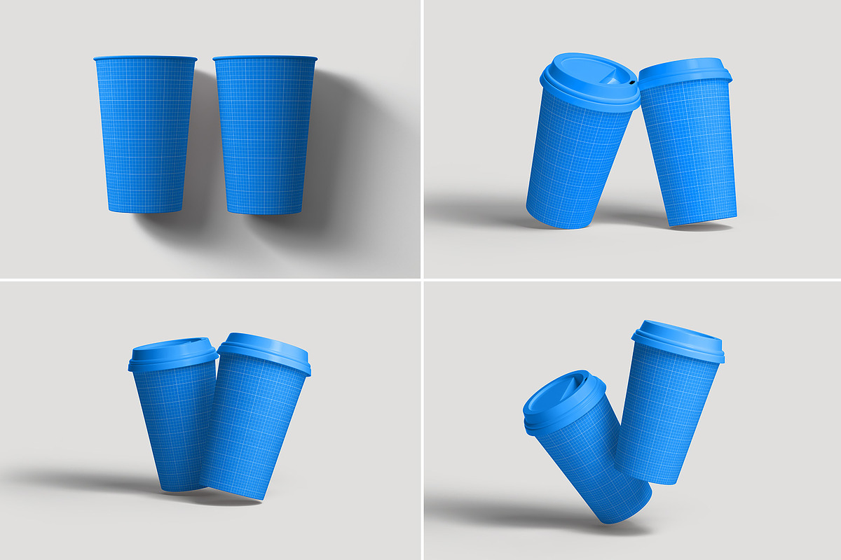 Paper Cup Mockup - 12 Views, a Cups & Container Mockup by Illusiongraphic (Photo 16 of 29)