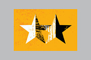 Grunge Stars abstract background set, a Decorative Illustration by PoPaShop (Thumbnail 7 of 9)