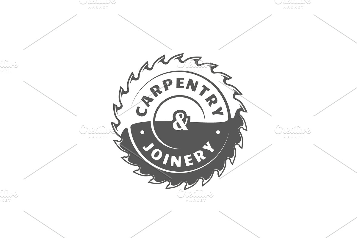 18 Modern Carpentry Logos Templates, a Branding & Logo Template by Art Design (Photo 24 of 26)
