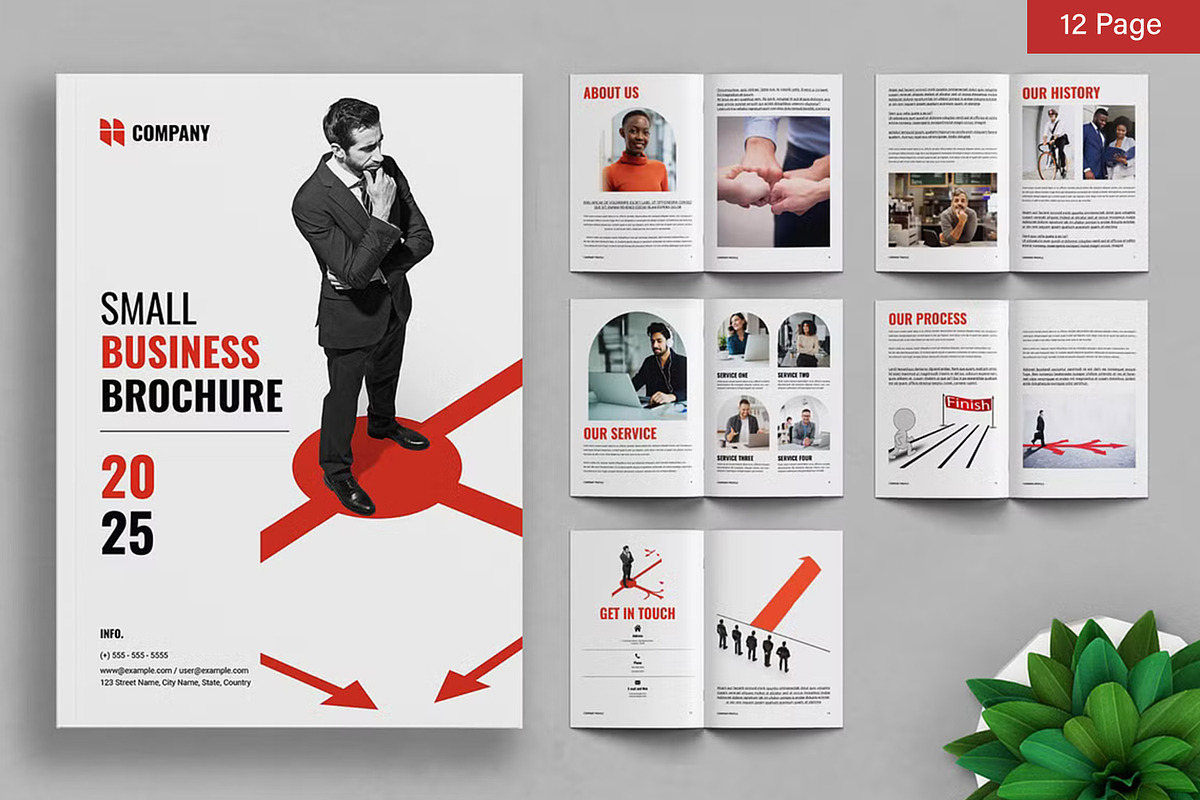Brochure Bundle, a Brochure Template by ContestDesign (Photo 18 of 42)